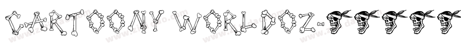 Cartoony Worldoz字体转换